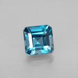 6mmx6mm Topaz 1.5ct Octagon Facet in London Blue