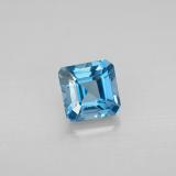 6mm x 6 Octagon Facet Topaz 1.5ct