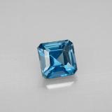 1.5 carat London Blue Octagon Facet Topaz 6mm x 6mm