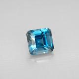1.5 carat London Blue Octagon Facet Topaz 6x6mm