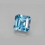 6x6 Octagon Facet Topaz 1.5ct