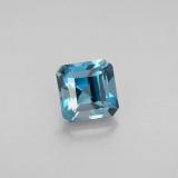 1.5 carat London Blue Octagon Facet Topaz 6x6mm