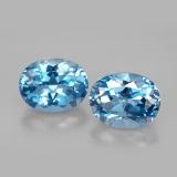 9mmx7mm Oval Facet Topaz 5ct