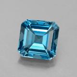7mm x 7 Topaz 2.5ct Octagon Facet in London Blue