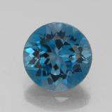 3 ct VVS-VS Round Facet Topaz 9mm