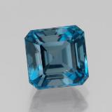 2.5 carat London Blue Octagon Facet Topaz 7x7