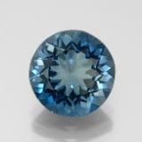 3 ct VVS Round Facet Topaz 9mm
