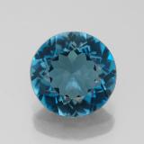 9mm Round Facet Topaz 3ct