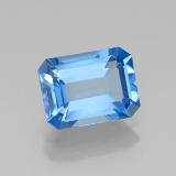2 ct VVS Octagon Facet Topaz 8mm x 6