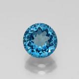 7 mm Round Facet Topaz 1.5ct