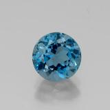 1.5 ct VVS Round Facet Topaz 7 mm