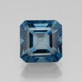 7mmx7mm Topaz 2ct Octagon Facet in London Blue