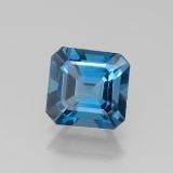 7mm x 6.5 Topaz 1.5ct Octagon Facet in London Blue