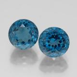 4 ct VVS-VS Round Facet Topaz 7 mm