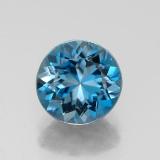 8mm Round Facet Topaz 2.5ct