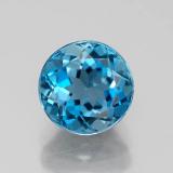 1.5 ct VS Round Facet Topaz 7 mm