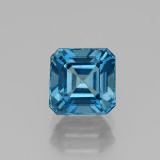 6mm x 6mm Topaz 1.5ct Octagon Facet in London Blue