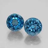 4 ct VVS Round Facet Topaz 7 mm