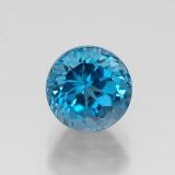 2 ct VS-SI Round Facet Topaz 7 mm
