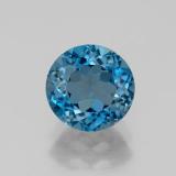 7 mm Round Facet Topaz 1.5ct
