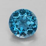 8 mm Round Facet Topaz 2.5ct