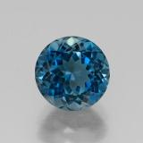 3 ct VVS Round Facet Topaz 8mm