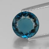 2.5 ct VVS-VS Round Facet Topaz 8 mm