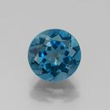 2 ct VVS-VS Round Facet Topaz 7 mm
