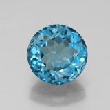 2.5 ct VVS-VS Round Facet Topaz 8mm