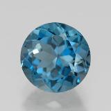 1.5 ct VVS Round Facet Topaz 7 mm