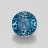 2 ct VVS Round Facet Topaz 8mm