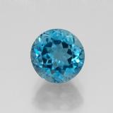 7mm Round Facet Topaz 2ct