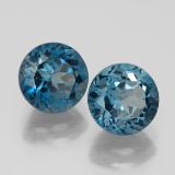 4 ct VVS-VS Round Facet Topaz 7mm