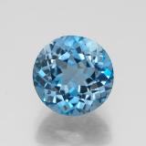 3 ct VVS Round Facet Topaz 8 mm