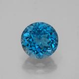 2.5 ct VS-SI Round Facet Topaz 8 mm