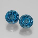 4 ct VVS Round Facet Topaz 7mm