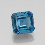 7.5x7 Topaz 2.5ct Octagon Facet in London Blue