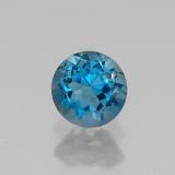 2 ct VVS Round Facet Topaz 7 mm