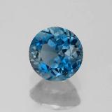 2 ct VVS Round Facet Topaz 7 mm