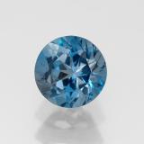7mm Round Facet Topaz 2ct