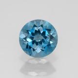 1.5 ct VVS Round Facet Topaz 7 mm