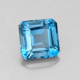 Click for Details 7x7mm Octagon Facet Topaz 2.5ct