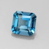 7x7mm Topaz 2ct Octagon Facet in London Blue