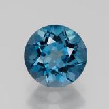 1.5 ct VVS Round Facet Topaz 7 mm