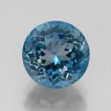 3 ct VVS-VS Round Facet Topaz 8 mm