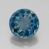 9mm Round Facet Topaz 3ct