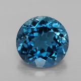 9mm Round Facet Topaz 3ct