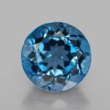4 ct VS-SI Round Facet Topaz 9mm