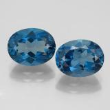5 ct VVS-VS Oval Facet Topaz 9x7