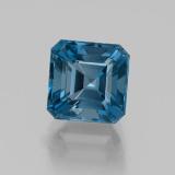 7mmx7mm Topaz 2.5ct Octagon Facet in London Blue